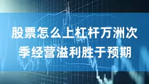 股票怎么上杠杆万洲次季经营溢利胜于预期